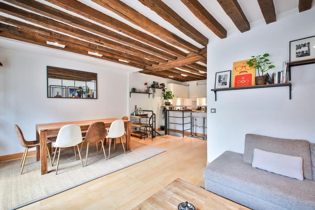 Appartement Typical Parisian Duplex#4Pers#Le Marais Extérieur photo