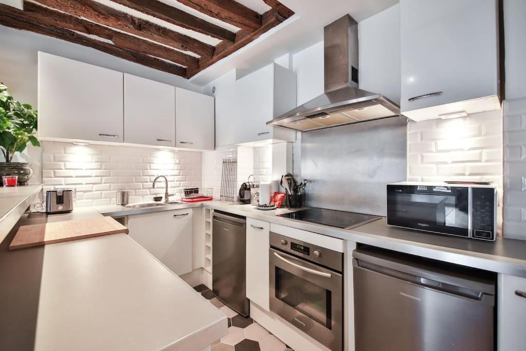 Appartement Typical Parisian Duplex#4Pers#Le Marais Extérieur photo