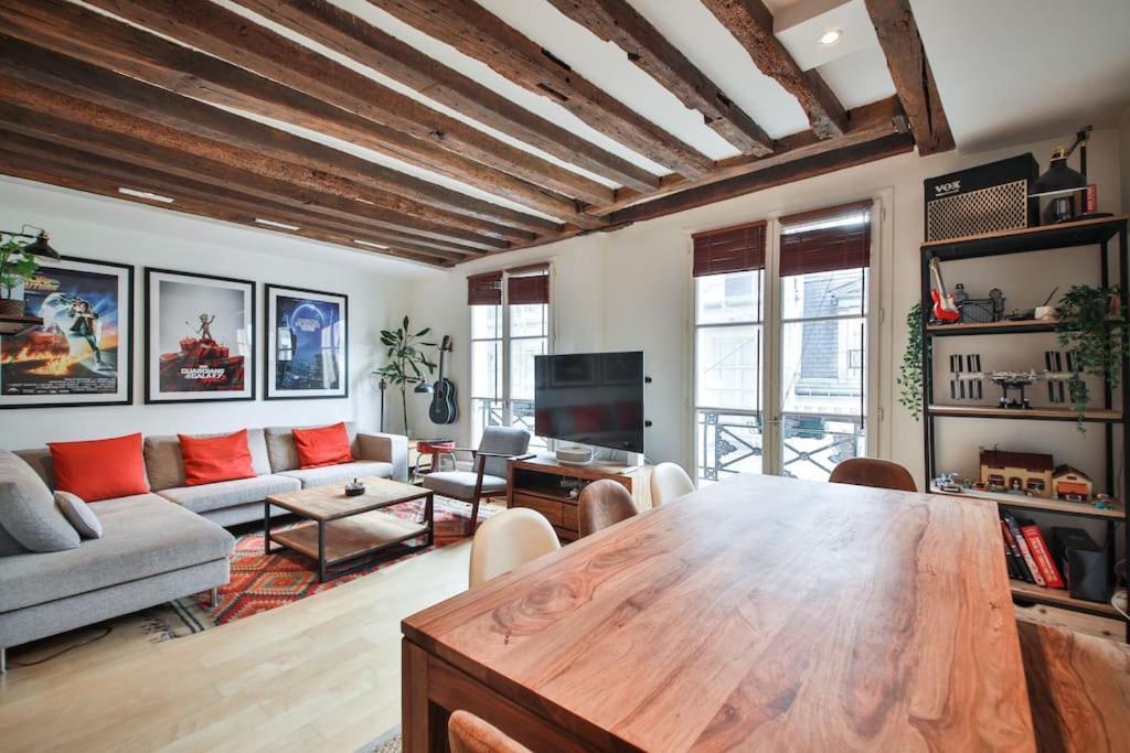 Appartement Typical Parisian Duplex#4Pers#Le Marais Extérieur photo
