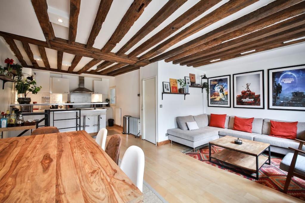 Appartement Typical Parisian Duplex#4Pers#Le Marais Extérieur photo
