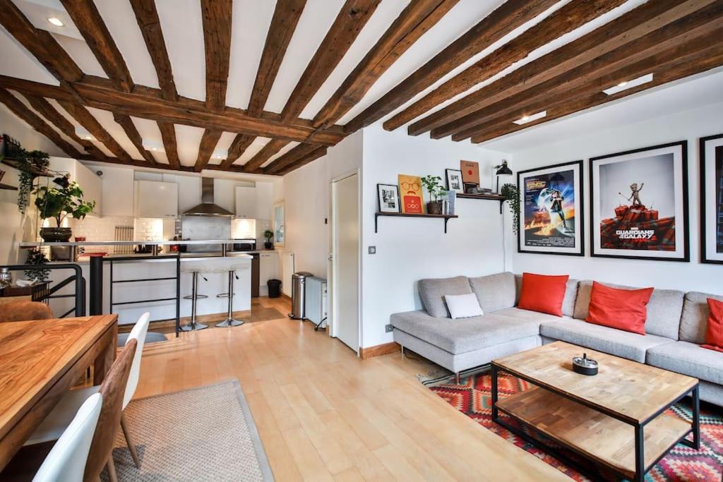 Appartement Typical Parisian Duplex#4Pers#Le Marais Extérieur photo