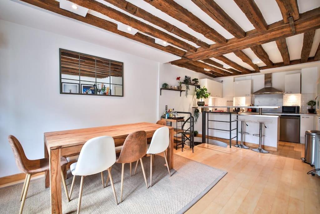 Appartement Typical Parisian Duplex#4Pers#Le Marais Extérieur photo